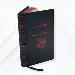 The Satanic Bible By La Vey, Anton [Premium Leather Bound]