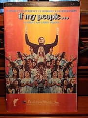 Vtg 1974 If My People Songbook Worship Lexicon Jimmy Carol Owens Christian Music