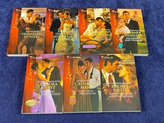 Silhouette Desire Romance Novels Lot of 15 (See photos for titles)