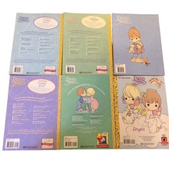 Precious Moments Coloring Book Lot of 6 Unused New 1990s, Vintage Golden Books