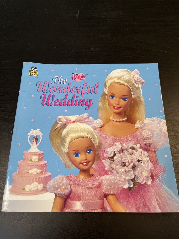 Dear Barbie The Wonderful Wedding By Jean Waricha 1996 Golden Books