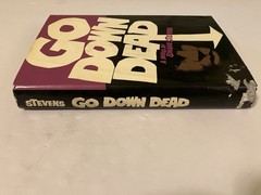 GO DOWN DEAD SHANE STEVENS 1966 HC DJ 1ST WILLIAM MORROW HARLEM GANG LIFE YOUTH