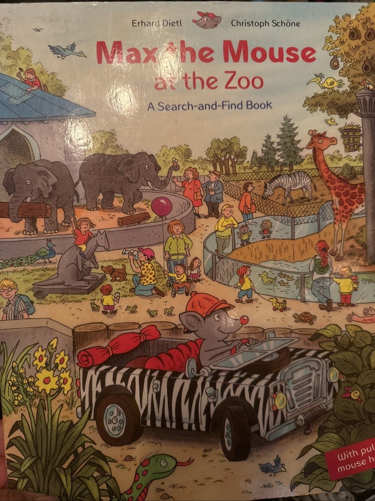 Max the Mouse at the Zoo (Search and Find) (Search and Find)