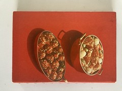 A Campbell Cookbook cooking with Soup Recipes LITHOGRAPH First Edition Good Red