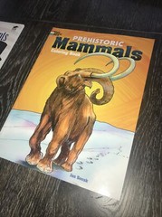 3 NEW DOVER COLORING BOOKS The Dinosaur, Prehistoric Mammals, American President