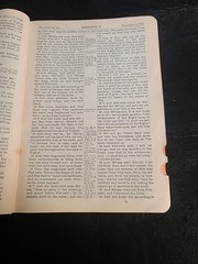Holy Bible Red Letter Edition KJV National Bible Press Pocket Tabbed VTG