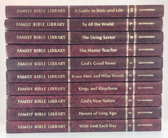 Family Bible Library Complete 10 Volume Set 1971 Christian Childrens Stories