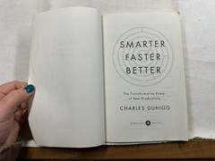 Smarter Faster Better Charles Duhigg 2017 Trade Paperback Productivity Business