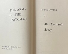 The Army of the Potomac Bruce Catton 3 Volume Set Hardcover