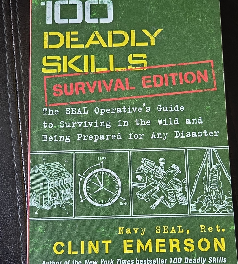 Clint Emerson 100 Deadly Skills Survival Edition Trade Paperback Touchstone 2016