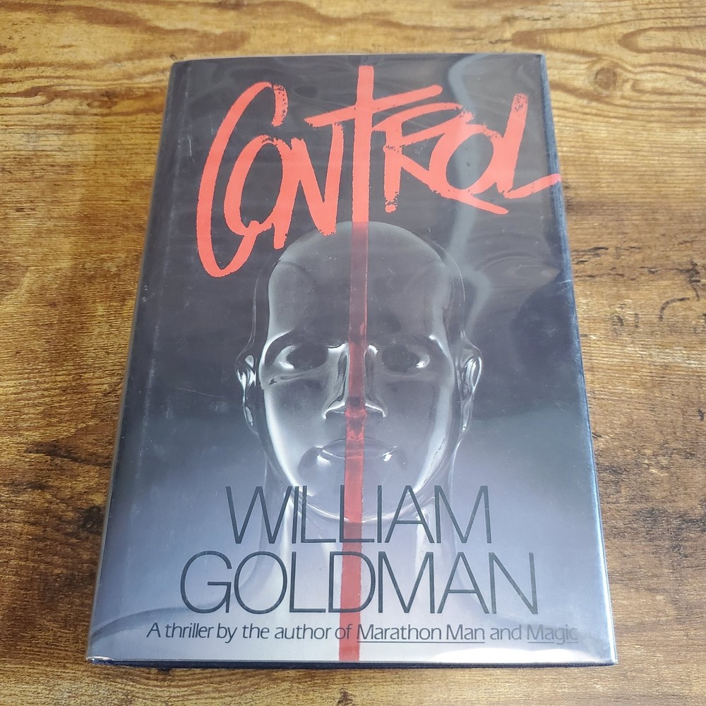 Control William Goldman 1982 First Printing Thriller Delacorte Press Hardcover