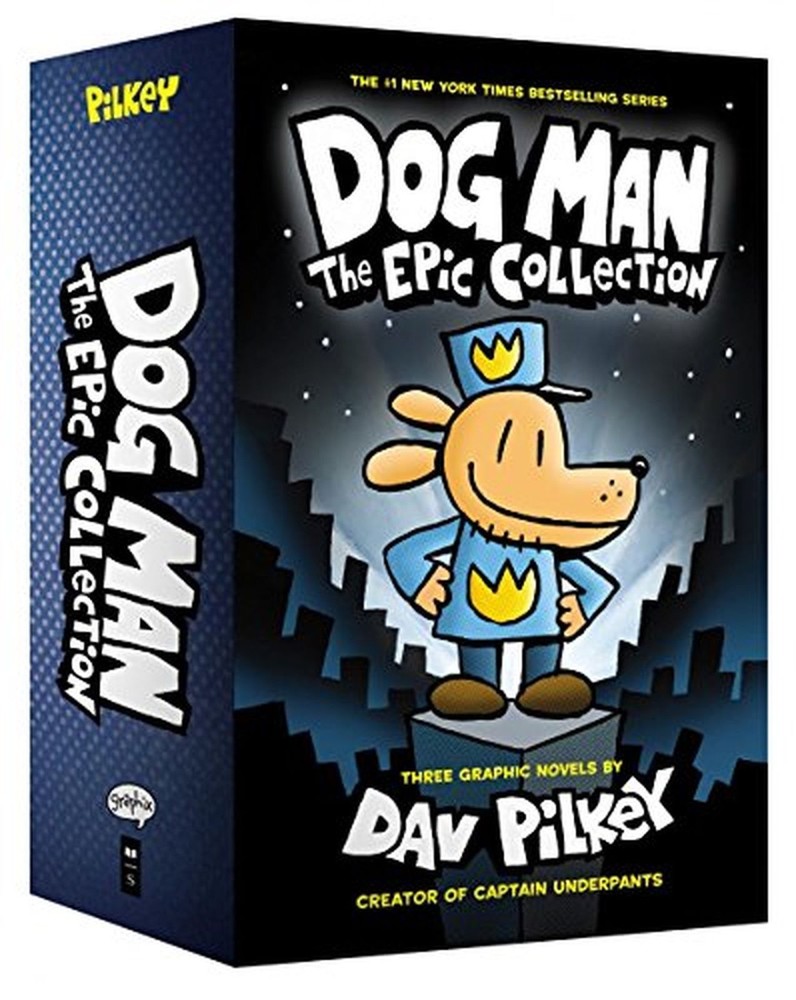 Dog Man #1-3 Box Set) by Dav Pilkey (2017, Box or Slipcased)
