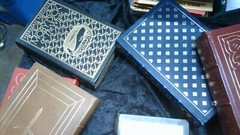 Collectible Beautiful Books Decor – Some Leather & Gilt – Very Good Condition