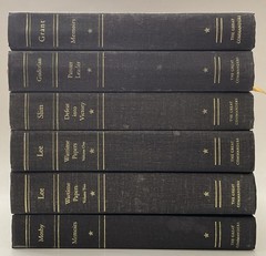LOT of 6 The Great Commanders 1st HC Grant + Lee +Slim + Mosby + Guderian GOOD