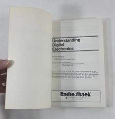 Radio Shack Understanding Digital Electronics – PB 1978 Texas Instrument 62-2010