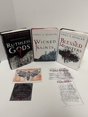 Something Dark & Holy Trilogy by Emily Duncan 1st Ed & ALL 3 Signed Hardcover