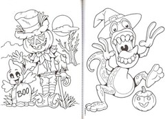 Colortivity – Halloween Book – Coloring and Activity Book ~ Pumpkin Pals
