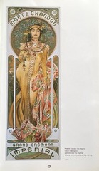 Alphonse Mucha Posters – 9.5″ x 16″ Art Book / Sarah Mucha pb 2005