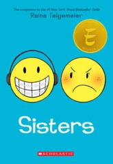 Sisters: A Graphic Novel – Paperback By Telgemeier, Raina – GOOD