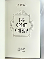 THE GREAT GATSBY by F. Scott Fitzgerald Deluxe FIRST edition Prestige Collection