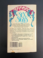 Sex Signs by Judith Bennett Vintage Paperback 1980 Astrology Love Guide Book