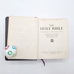 Holy Bible KJV John C Winston International Series Self-Pronouncing in Box 1948