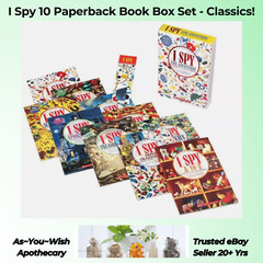 I Spy 10 Book Box Set w/ Magnifying Glass – Brand NEW PBK I Spy Classics