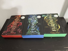 The Aurelian Cycle Fireborne Flamefall Furysong Walmart exclusive paperbacks