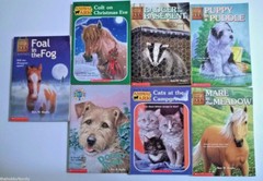 Lot of 7 ANIMAL ARK PB Books by Ben M Baglio: Cats Horse Puppy Badger Colt Doggy