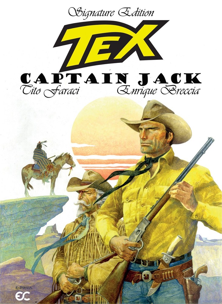 Tex: Captain Jack (2023 Hardcover), Faraci, E. Breccia