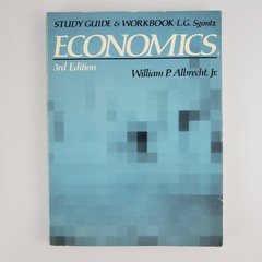 Economics Study Guide Workbook L. G. Sgontz 3rd by William Albrecht Jr 1983 PB