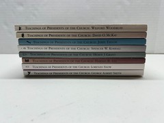 Teachings of Presidents of the Church Books Lot of 8 Mixed Set