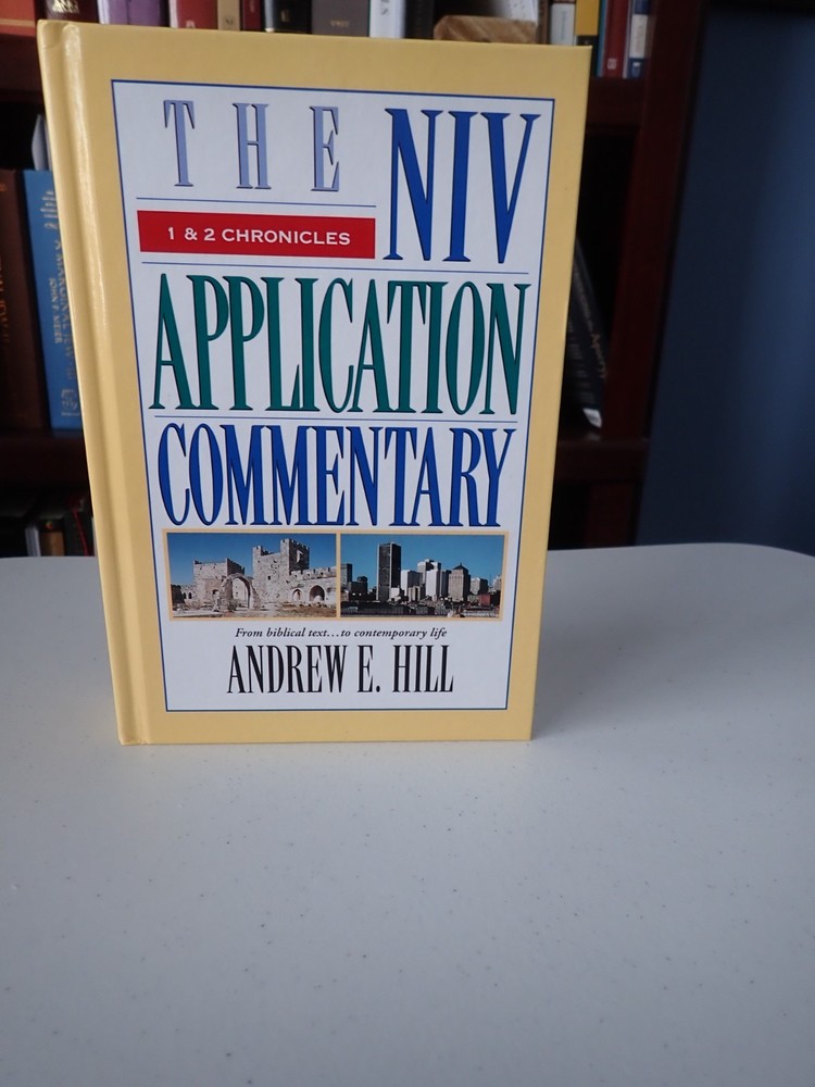 1 & 2 Chronicles (NIVAC) by Andrew E. Hill **BRAND NEW**