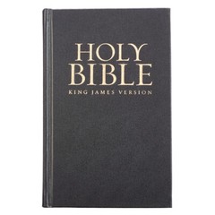 The Holy Bible KJV King James Version LARGE PRINT Hardcover.Jesus Words In Red.