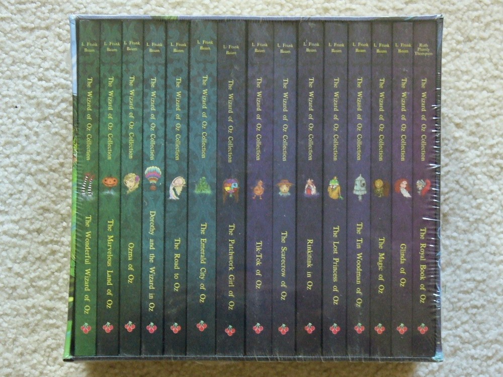THE WIZARD OF OZ COMPLETE COLLECTION by L. Frank Baum, 15 Softcovers Box Set NEW