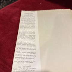 VANITY FAIR 1960 Cavalcade of the 1920s and 1930s Hardcover Book Viking Press