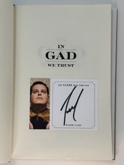 In Gad We Trust – SIGNED Josh Gad – Frozen’s Olaf, Book of Mormon, Grammy, Tony