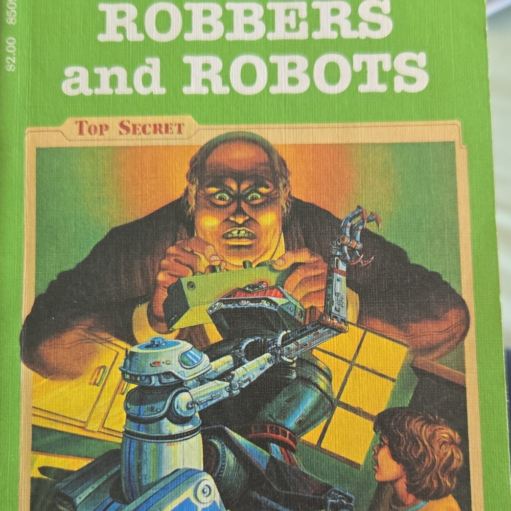 Endless Quest Robbers and Robots Paperback by Mike Carr – Adventure Spies