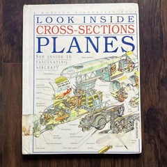 Look Inside Cross-Sections Planes Hardcover by Michael Johnstone Dorling Kinder…