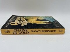 Vintage PB NANCY SPRINGER Chains of Gold. Tor 1988. 1st pbk. Romantic fantasy
