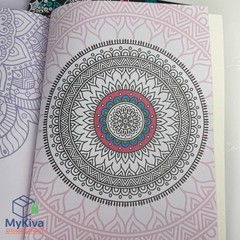 Mandalas Coloring Books For Meditation Adult Relaxation Stress Relief Set Of 6