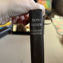 Tannhauser a Dramatic Poem by Richard Wagner, ACCEPTABLE