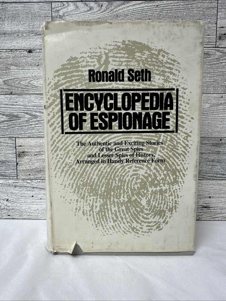 Encyclopedia of Espionage by Ronald Seth (Hardcover)