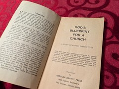 God’s Blueprint For A Church A Study Of Baptist Distinctives Kenneth Good 1974