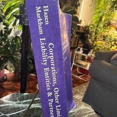 CORPORATIONS, OTHER LIMITED LIABILITY ENTITIES AND PARTNERSHIPS, HAZEN, PB, 2012