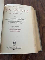 1961 Gustavo Dore Don Quijote de la Mancha Uteha Mexico Tapa Dura