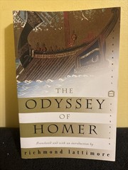The Odyssey Of Homer Richmond Lattimore Paperback Book 1999