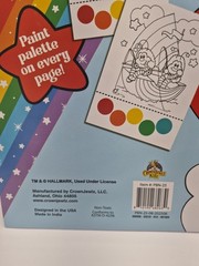 Rainbow Brite Water Painting Book Just Add Water Retro 80s NEW 12 Pages