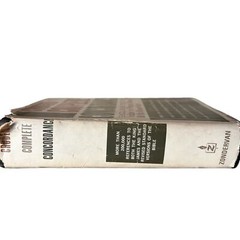 1965 Cruden’s Complete Concordance Hardcover Book Bible Old New Testament