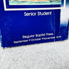 Set To Sail Gerald Dooley 1979 Senior Student Manual Regular Baptist Press
